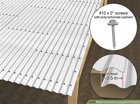 installing corrugated metal roofing horizontally